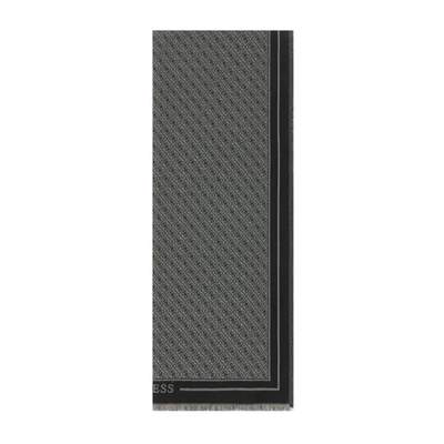 Guess γυναικείο κασκόλ, Coal, medium