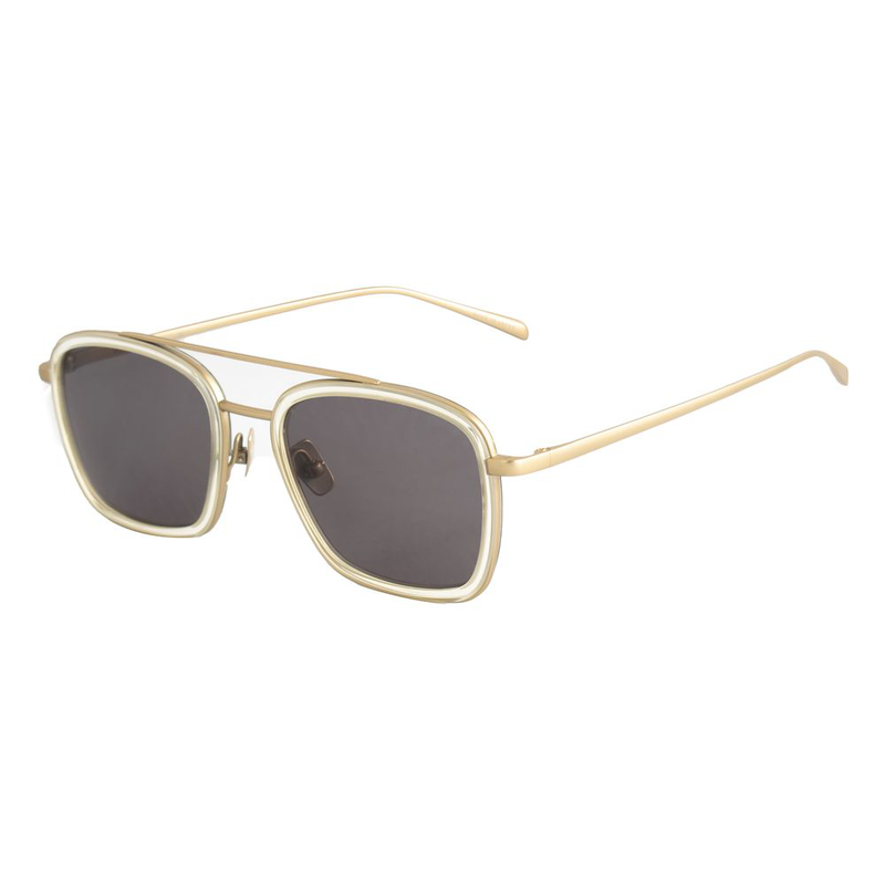 Gold titanium sunglasses-null