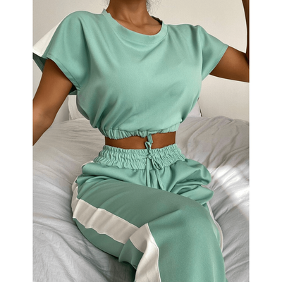 Stripe set green, , medium