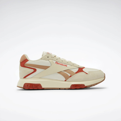 Reebok women's glide dmx, Chalk/red, medium