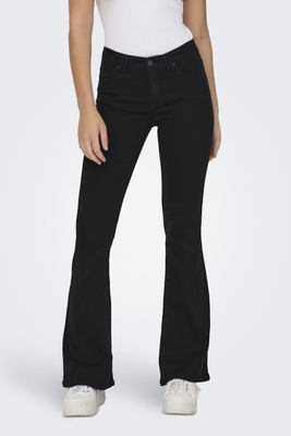Only reese dlared jeans, Black, medium
