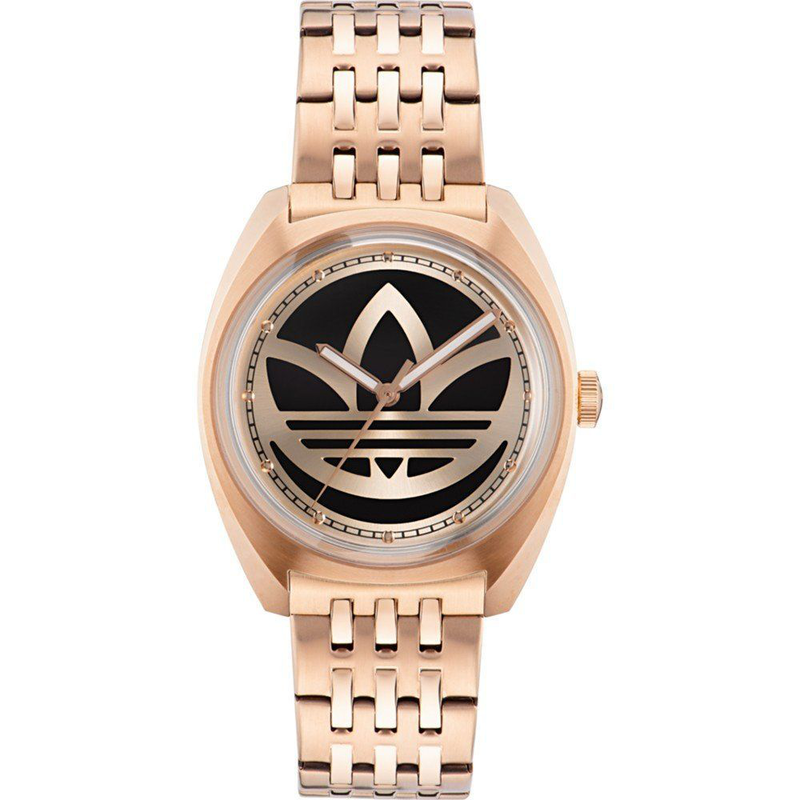 Multicolor stainless steel dress watch-null