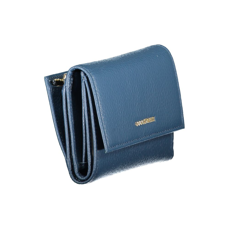 Blu leather woman wallet-null