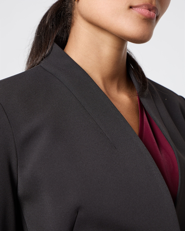 Cropped suit jacket image number null