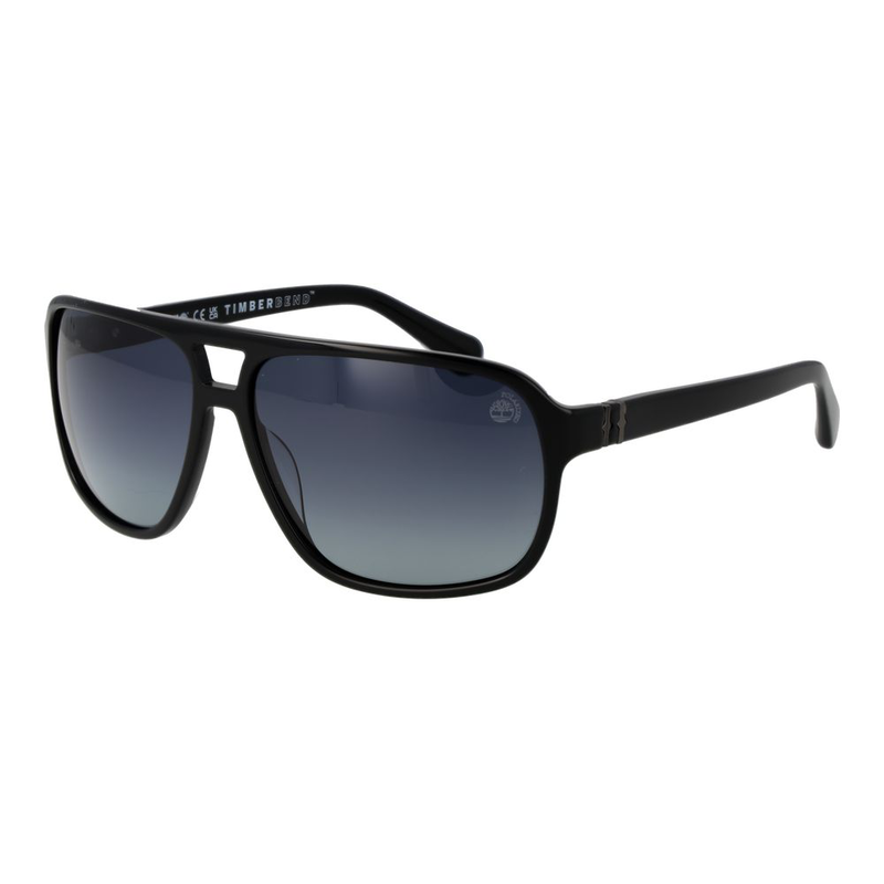 Black acetate sunglasses-null
