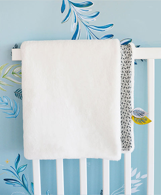 Doudou et compagnie baby white blanket douceur yoca the koala