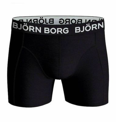 Essential boxer 1 pack, Black, medium