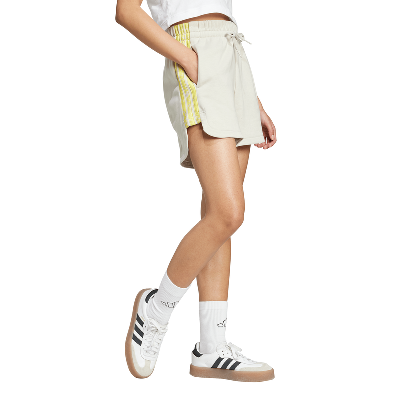 Adidas women's essentials 3-stripes print shorts-null