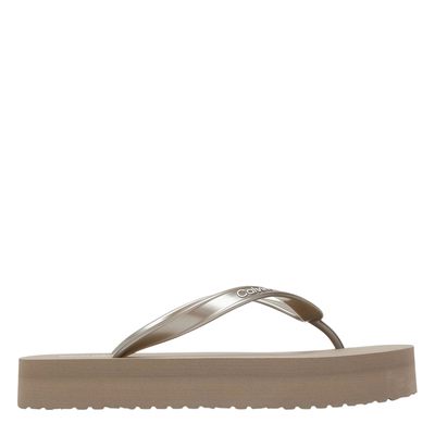 Calvin Klein &gamma;&upsilon;&nu;&alpha;&iota;&kappa;&epsilon;ί&omicron; slide, Taupe, medium