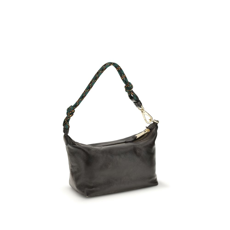 Bicolor calf leather bos taurus handbag-null