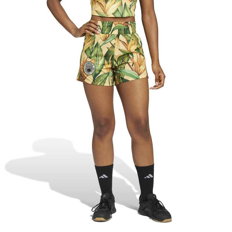 Adidas women farm shorts image number null