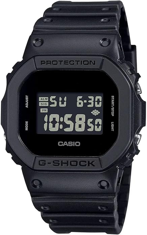 Casio g-shock classic style dw-5600ubb-1er classic - basic black led watch-null