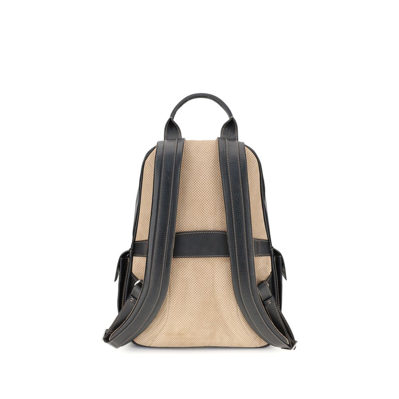 Black calf leather bos taurus handbag-null