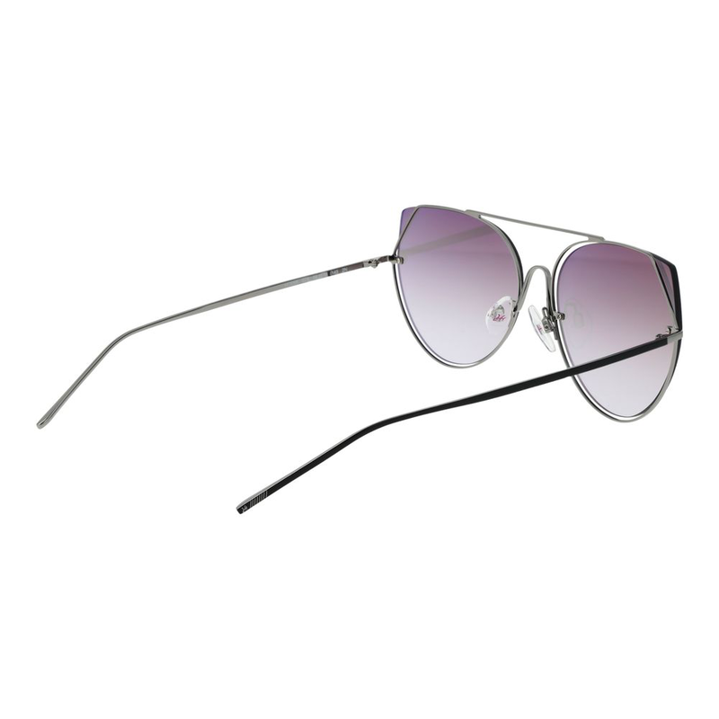 Gray metal sunglasses-null