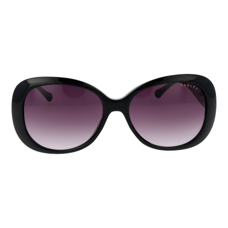 Black polycarbonate sunglasses-null