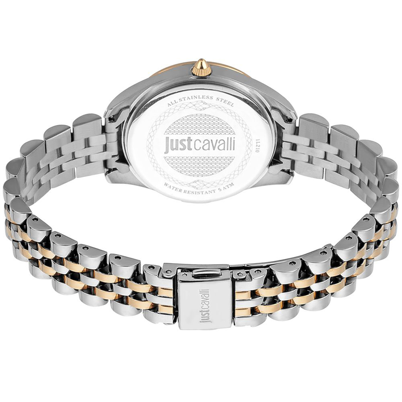 Multicolor stainless steel bracelet watch-null