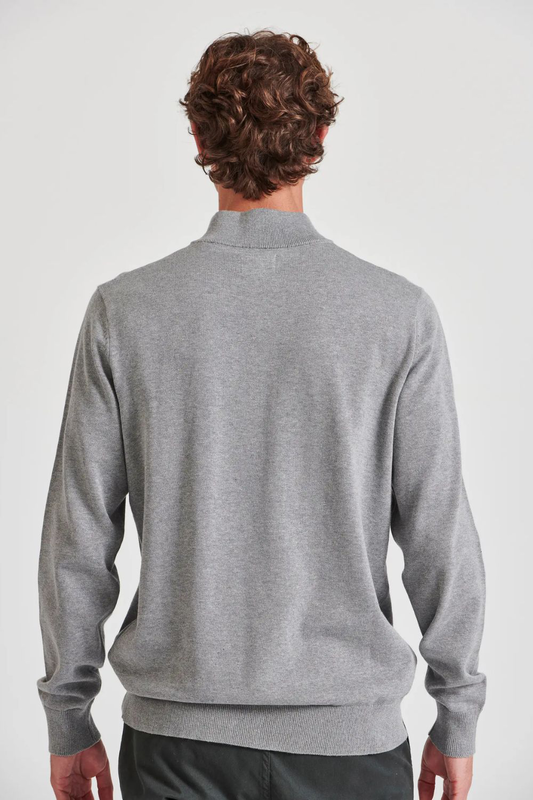 Funkybuddha knitwear halfzip image number null
