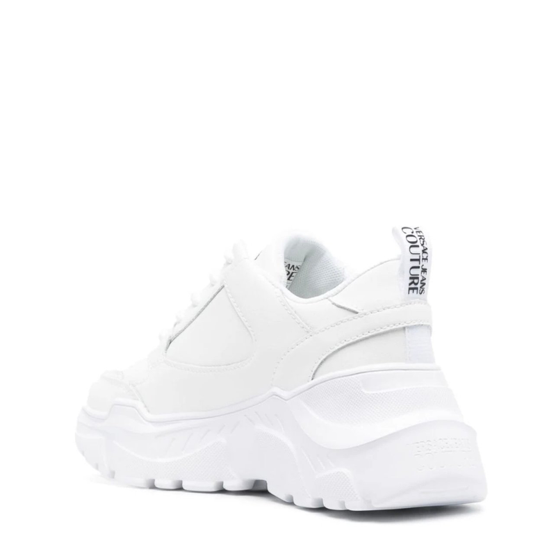 Chunky sole sneakers - white-null
