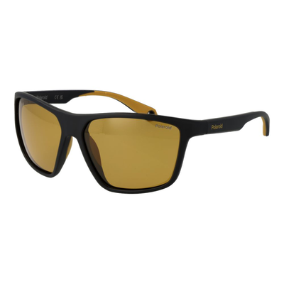 Black plastic sunglasses, Black, medium