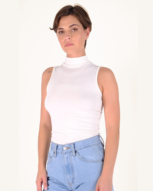 Grace white top-null
