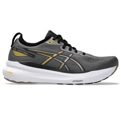 Asics men's gel-kayano 31, Anthracite/orange, medium
