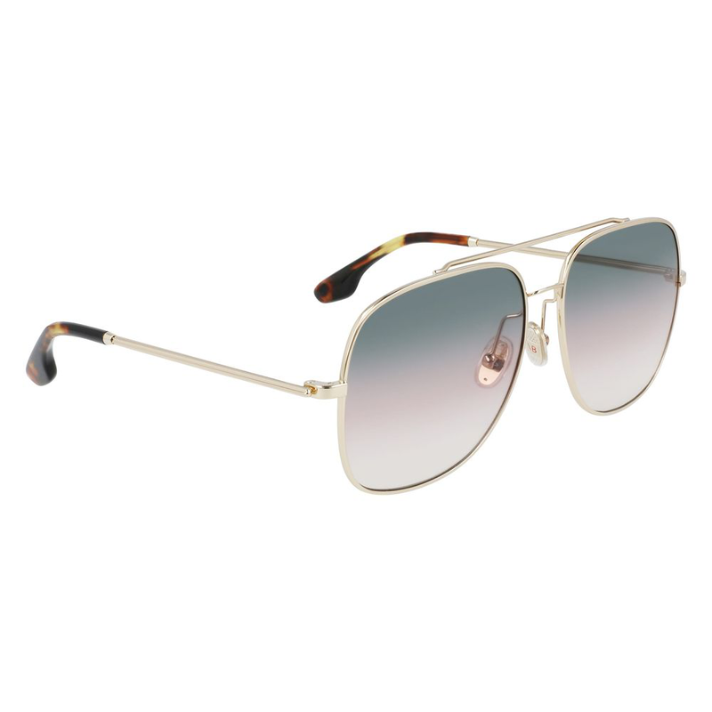 Gold metal sunglasses-null