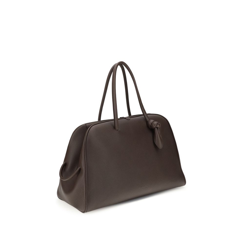 Brown calf leather bos taurus handbag-null