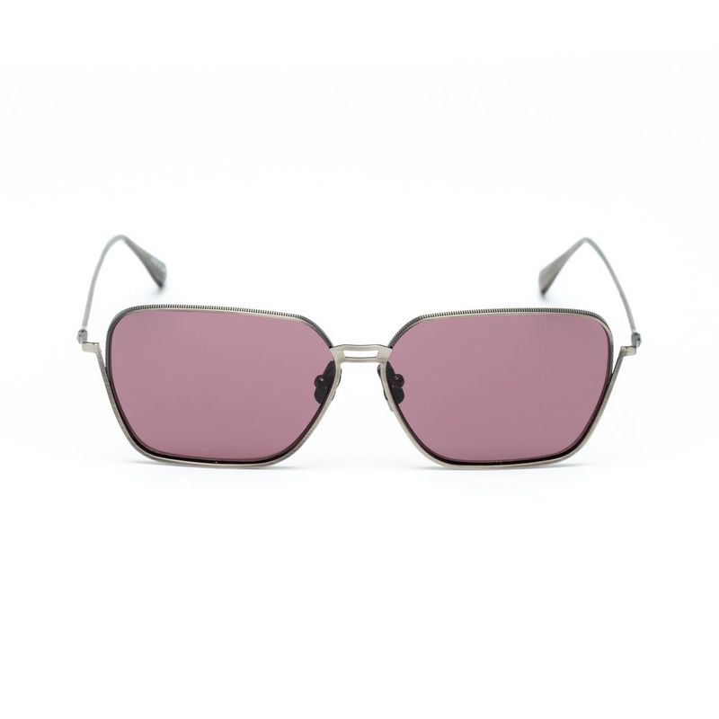 Gray stainless steel sunglasses-null