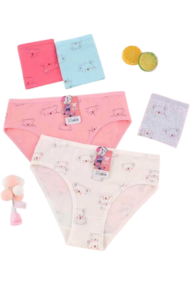 Girls panty #hk531, Beige, medium