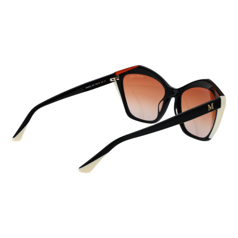 Black acetate sunglasses-null