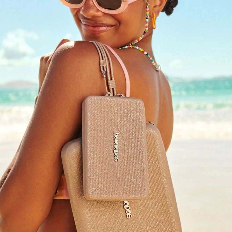Product image: Beach necessaire glitter (23cm x 16cm)-null
