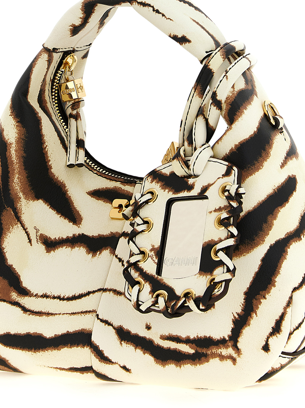 Multicolor polyester handbag-null