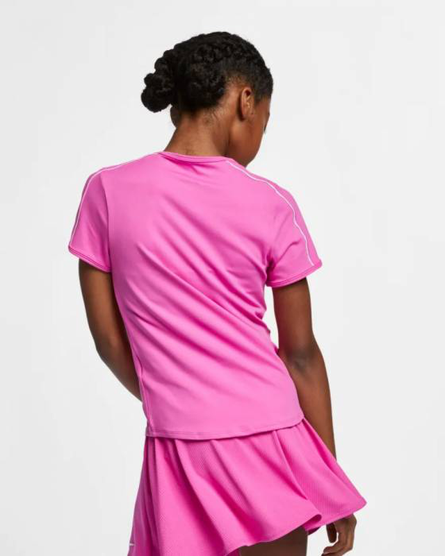 Girls tennis court Dri-FIT top-null