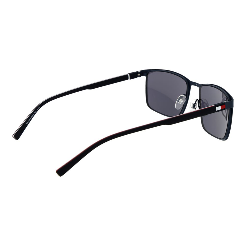 Blue metal sunglasses-null