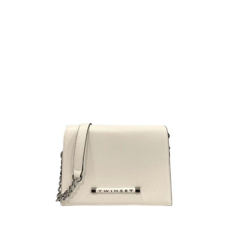 White pu women crossbody bag-null