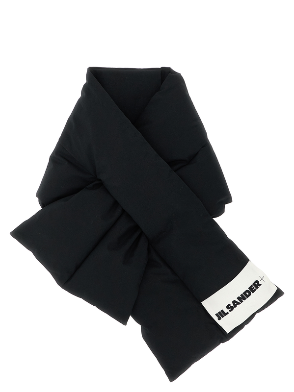Black cotton foulard-null