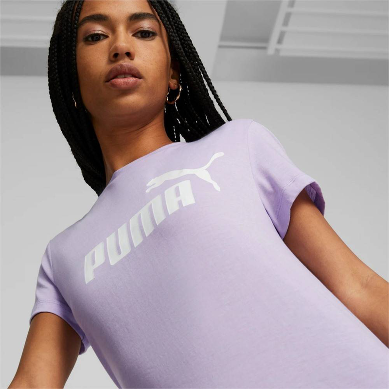 Essentials logo heather womens t-shirt image number null