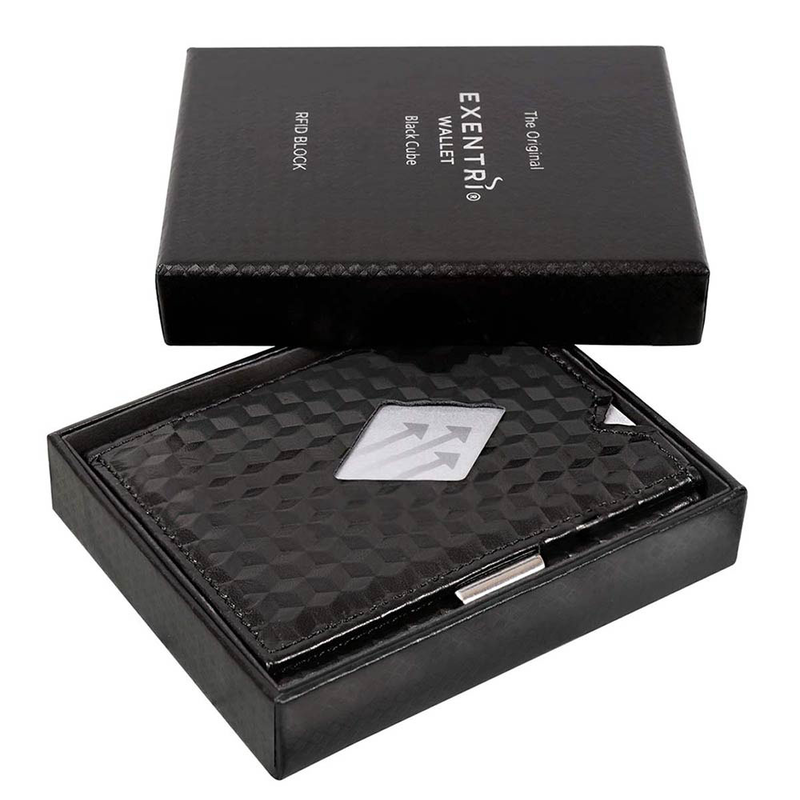 Πορτοφόλι exentri black cube exw341-null