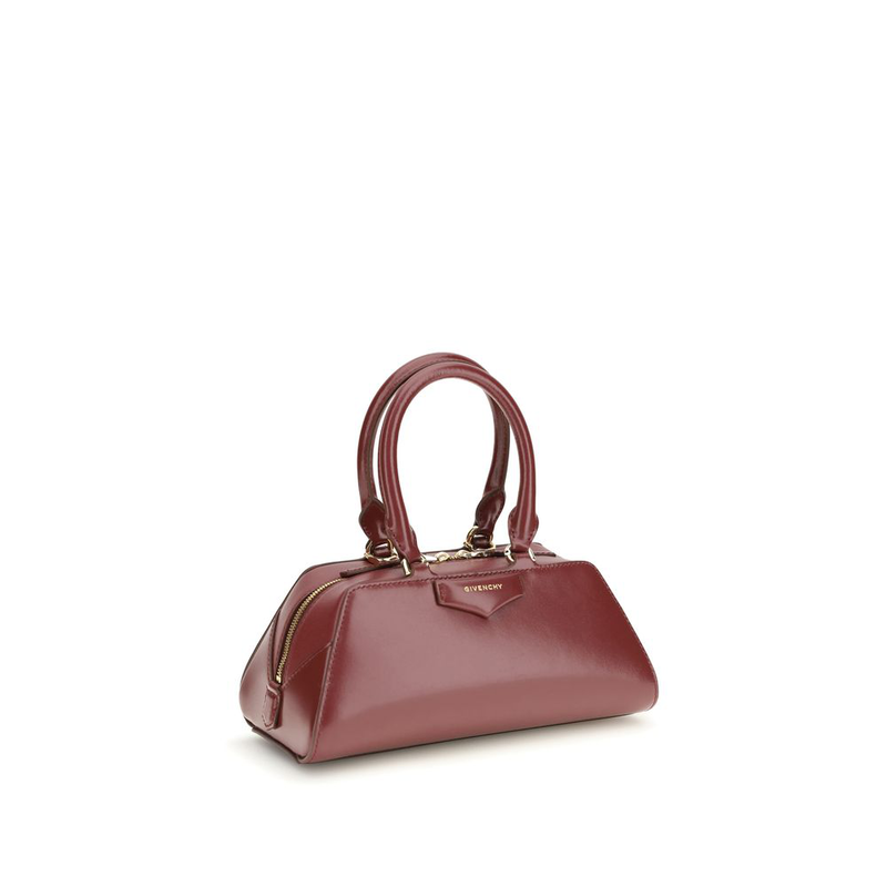Bordeaux calf leather bos taurus handbag-null