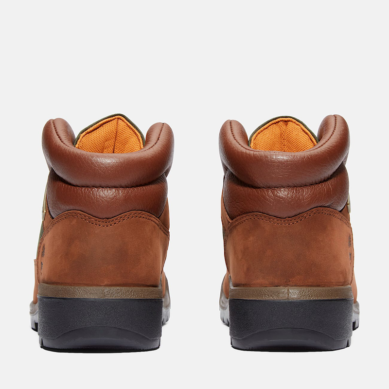 Field boot mid waterproof boot for men in brown-null