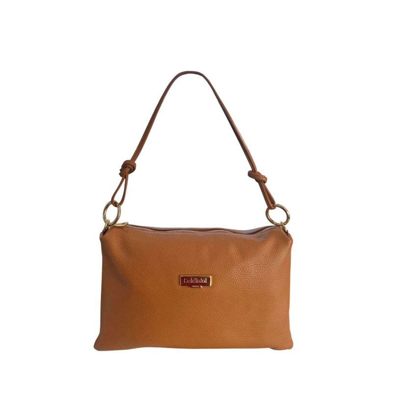 Brown leather women bag-null