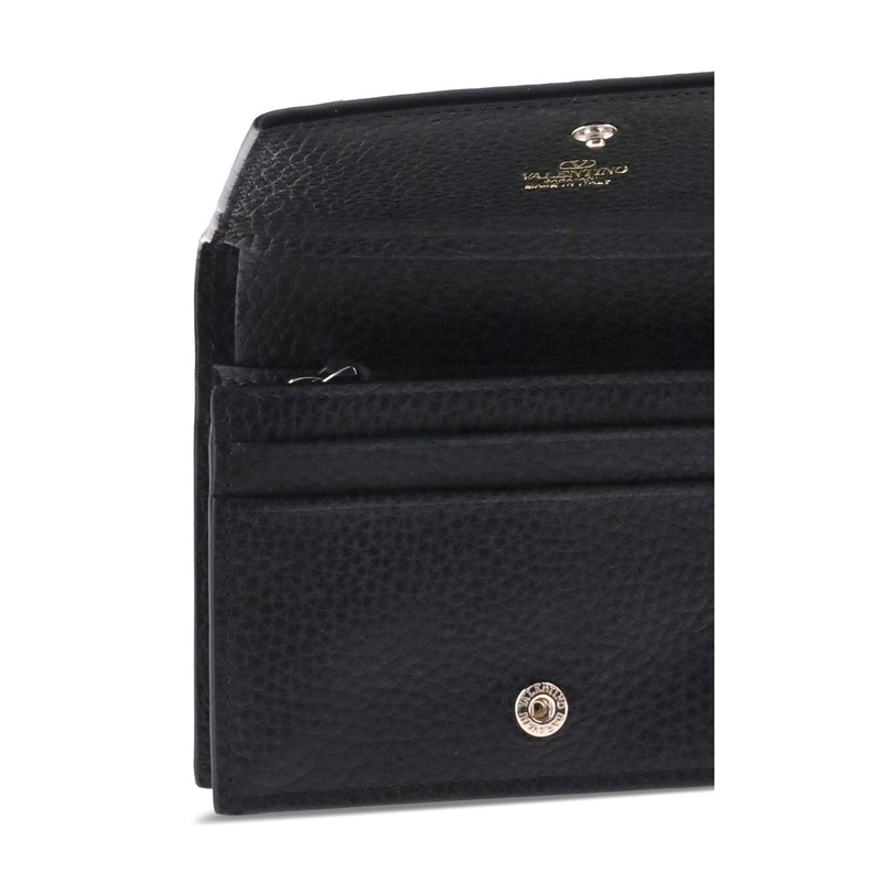Black calf leather bos taurus wallet-null
