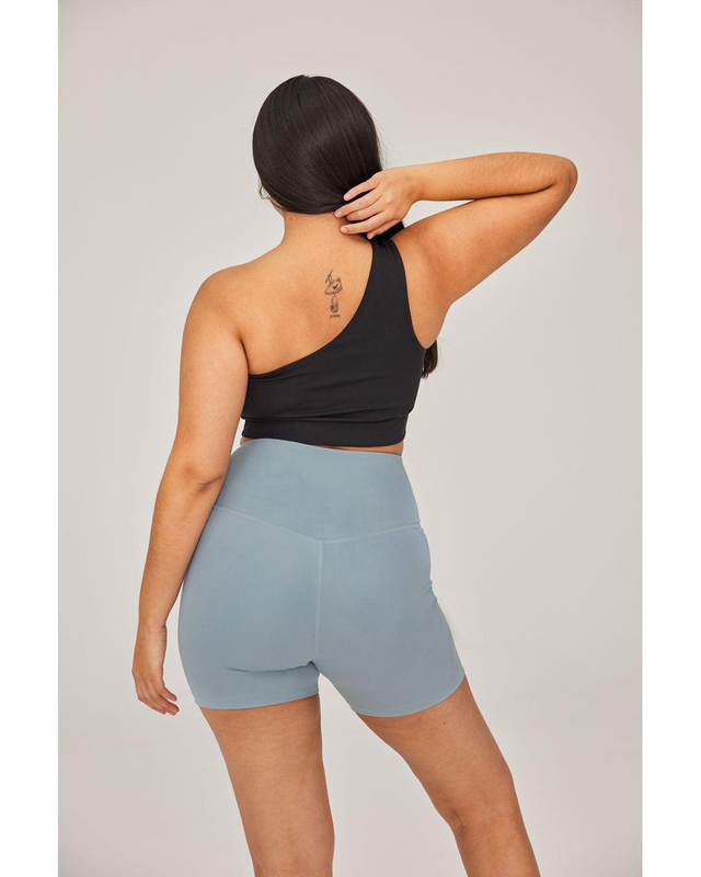 Product image: Girlfriend collective one shoulder bianca bra in black-null