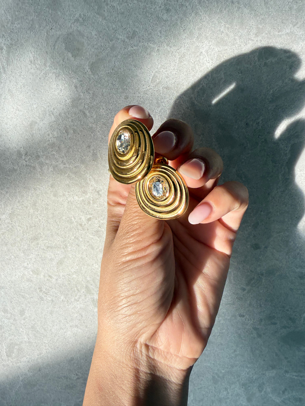 "maria" earrings-null