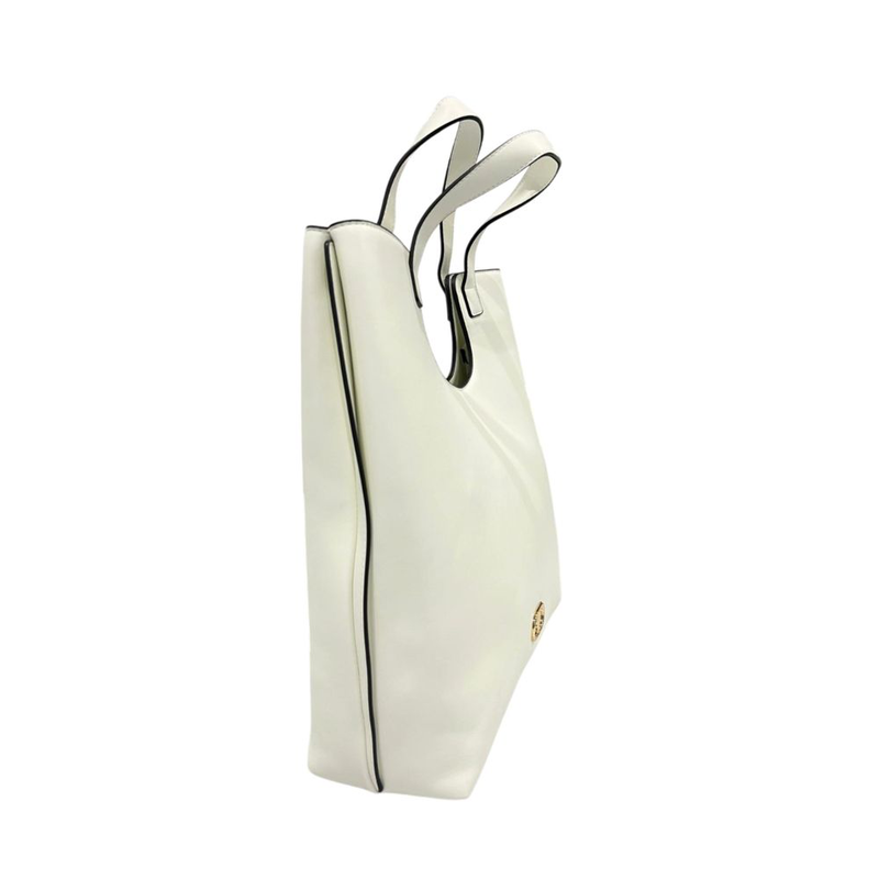 White pu women handbag-null