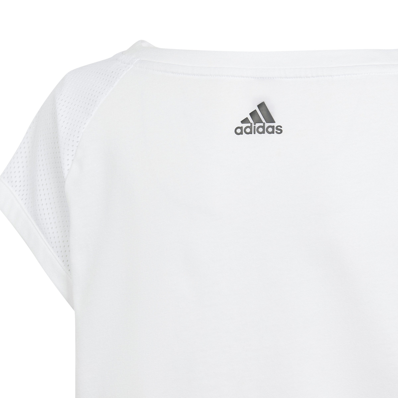 Adidas kids girls aeroready dance crop t-shirt  (in1903)-null