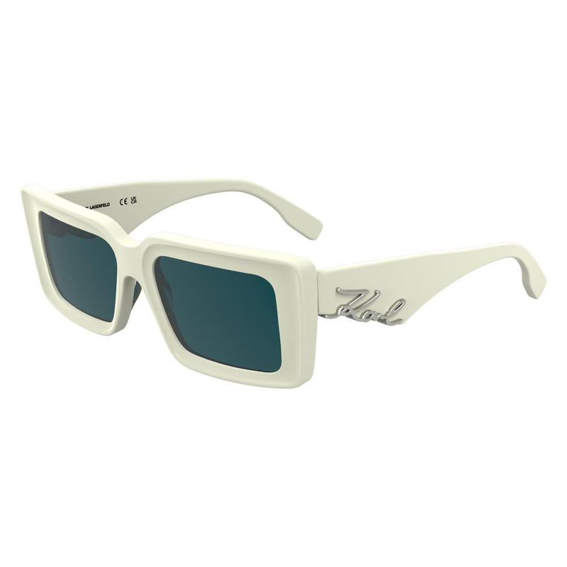 White acetate sunglasses-null