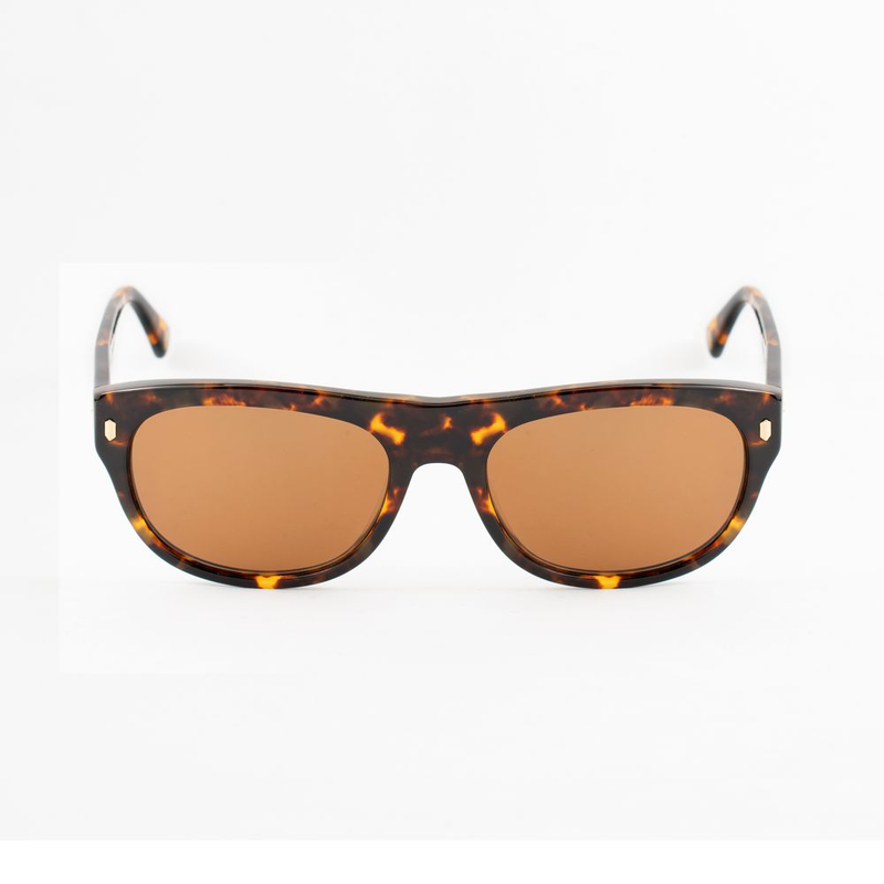 Brown acetate sunglasses-null