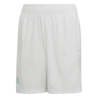 Adidas kids boys clothing tennis parley shorts white du2458, White, medium