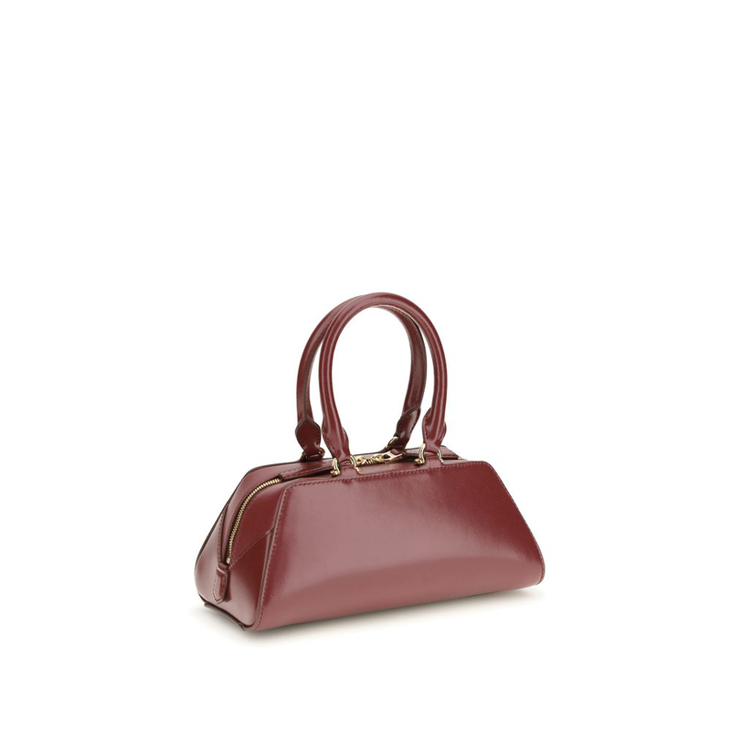 Bordeaux calf leather bos taurus handbag-null